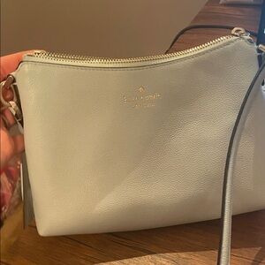 Kate Spade Light Gray Crossbody Bag